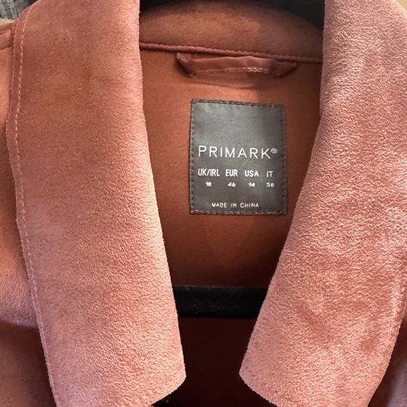 Women's Faux Suede Trench Coat - - Picture 8 of 10